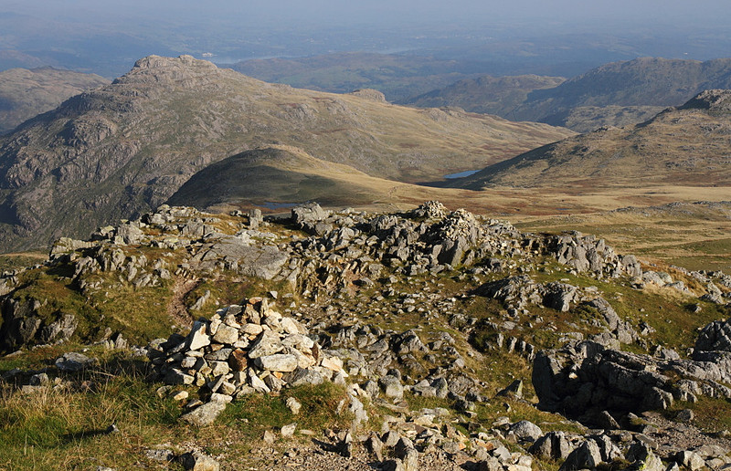 View from Crinkle Crags summit