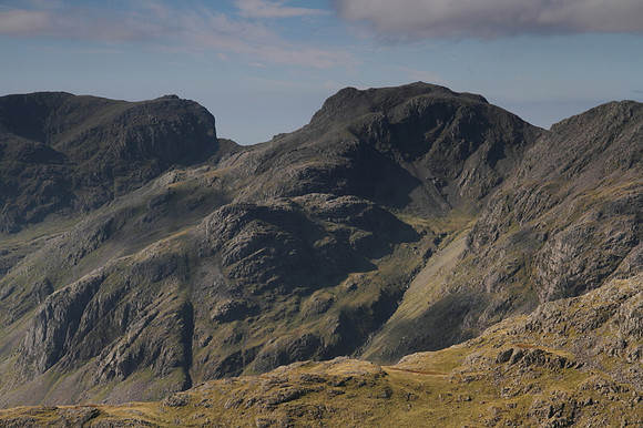 Scafell & Scafell Pike from Bowfell