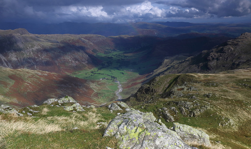 Langdale from Crinkle CRags