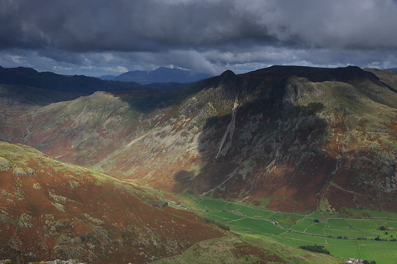 Langdale Pikes from Pike O'Blisco