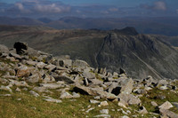 Langdale Pikes from Bowfell