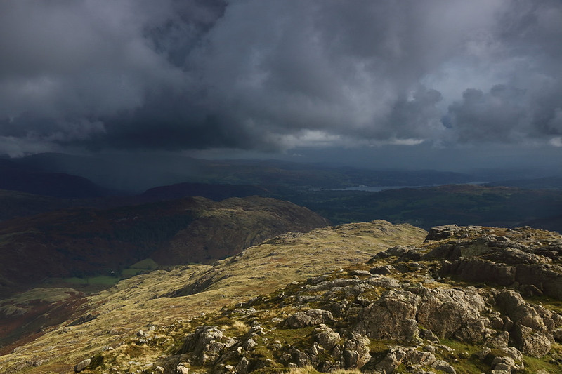 Approaching storm, Pike O'Blisco