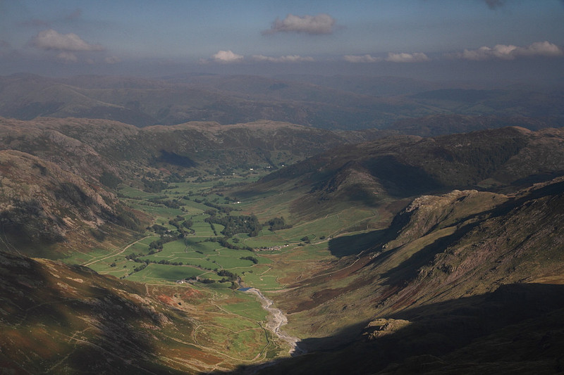 View from Crinkle Crags summit