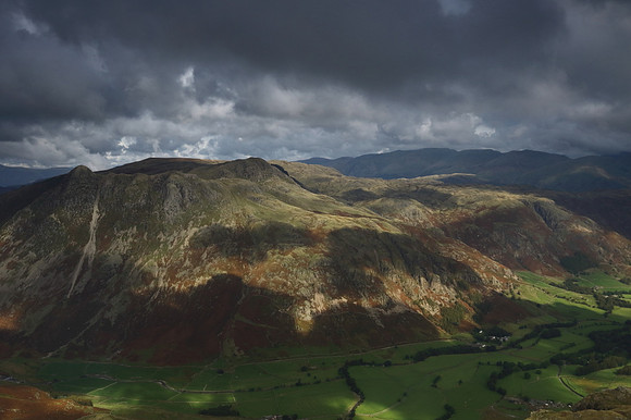 Langdale Pikes from Pike O'Blisco