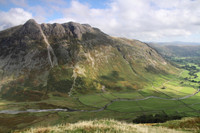 Pike O'Stickle, Mickledon and Great Langdale from The Band